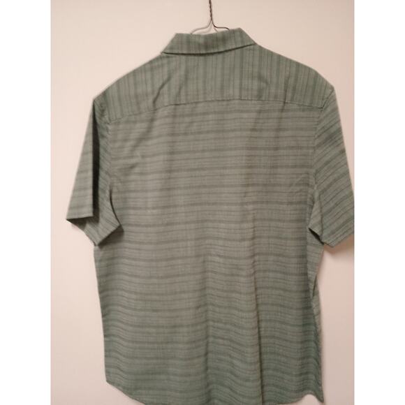 Original Penguin Heritage  Button Down Slim Fit Shirt- #327 Duck Green /Large - Picture 5 of 6